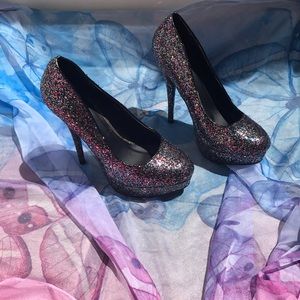 Glitter Heels